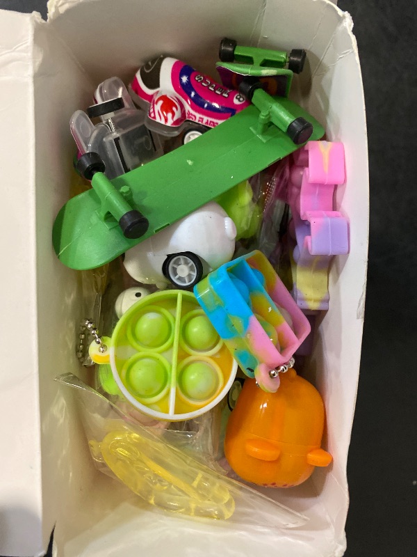 Photo 1 of Aowrebu 117 PCS Party Favors for Kids 4-8 8-12, Pop Fidget Toys, Treasure Box for Classroom, Pinata Filler, Goodie Bag Stuffers, Prize Box, Treasure Chest, Classroom Prizes