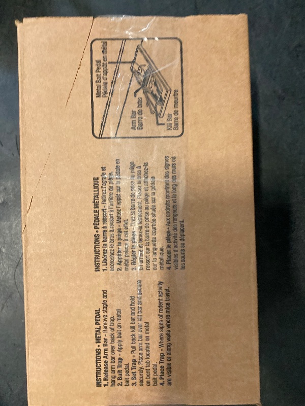 Photo 1 of Victor Mouse Traps M150-12, Metal Pedal, Sustainably Sourced FSC Wood, Wooden Mouse Traps - Pack of 3