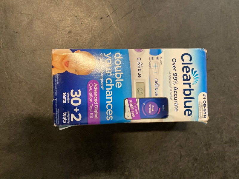 Photo 1 of Clearblue Advanced Digital Ovulation Test Kit, 32 Ct