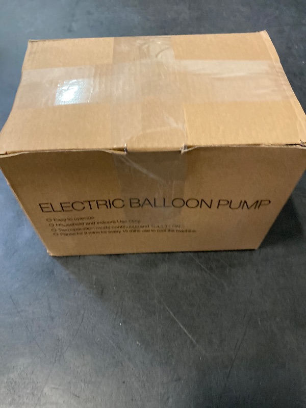 Photo 1 of 600W CE ETL Inflatable Balloon Pump Birthday Decoration Portable Electric Balloon inflator, Rose Red