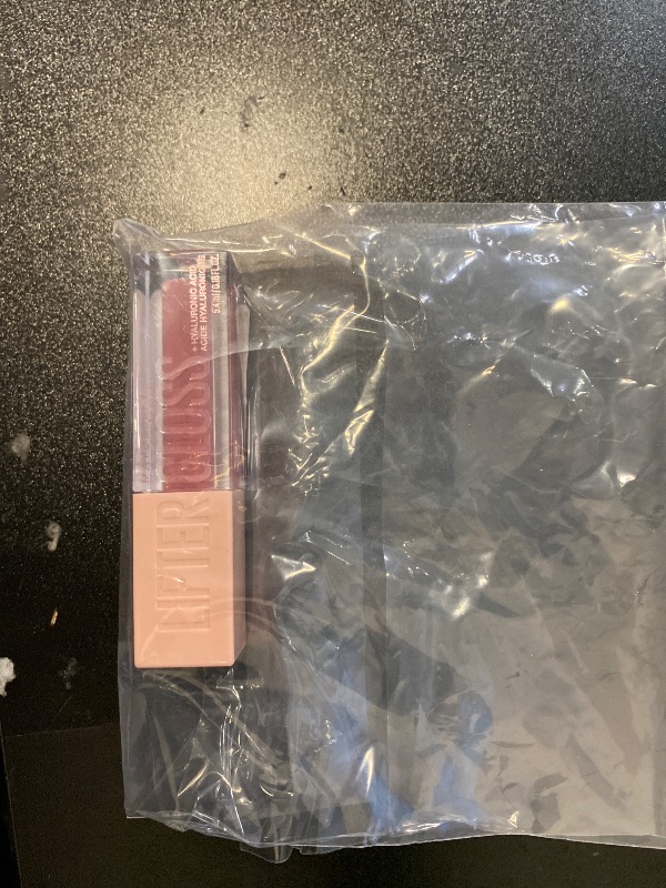 Photo 1 of Maybelline Lifter Gloss, Hydrating Lip Gloss with Hyaluronic Acid, High Shine for Plumper Looking Lips, Petal, Warm Pink Neutral, 0.18 Ounce