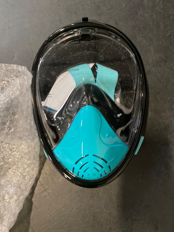 Photo 1 of G2RISE Full Face Snorkel Mask Adults Snorkeling Set Gear for Kids with Detachable Camera Mount, Safe Breathing, Anti Fog Anti Leak