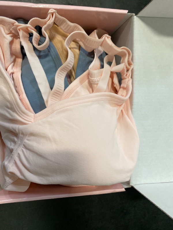 Photo 1 of Size L HBselect 5 Pack Women Nursing Bras, Seamless Maternity Bras Breastfeeding Bra, Pregnancy Sleep Bralette