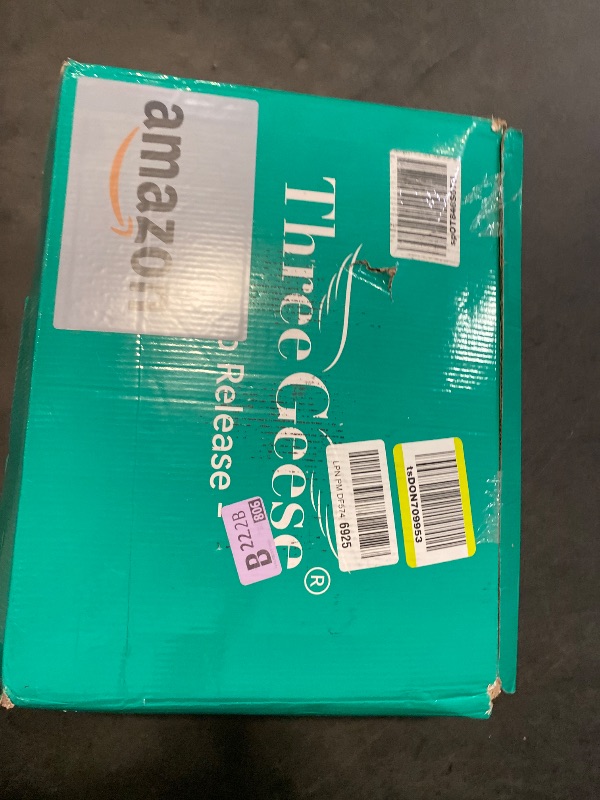 Photo 1 of Three Geese Soild White Waterfowl Feathers and Down Comforter Queen Size Duvet Insert,750+ Fill Power,1200TC 100% Cotton Fabric,Premium Bedding Comforter for All Seasons with 8 Tabs.