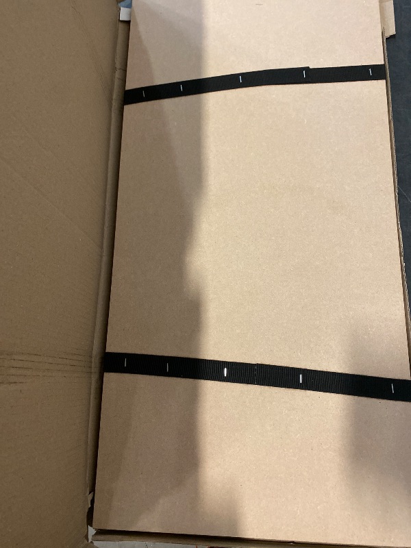 Photo 1 of DMI Foldable Box Spring, Bunkie Board, Bed Support Slats for Support to Streamline and Minimize the Bed, No Assembly Needed, Twin Size, 60 x 30,Brown