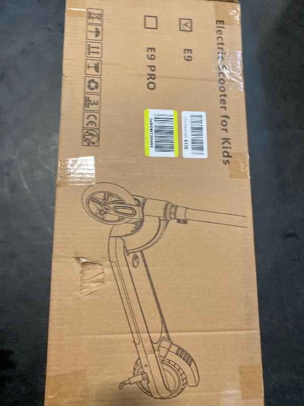 Photo 1 of ANHAO Electric Scooter for Kids Ages 6-12 (Mainly 6-10), Kids Electric Scooter with Adjustable Height, Kick Scooter for Kids up to 110 Lbs, up to 6Mph