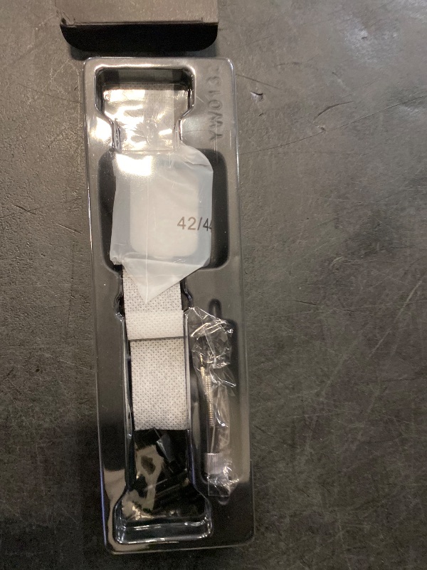 Photo 1 of Fullmosa Compatible Apple Watch Bands 45mm 44mm 42mm 46mm 49mm 41mm 40mm 38mm, Metal iWatch Band with Case for Apple Watch Series 9 8 7 6 5 4 3 2 1 SE 10 Ultra, 42mm 44mm 45mm Black