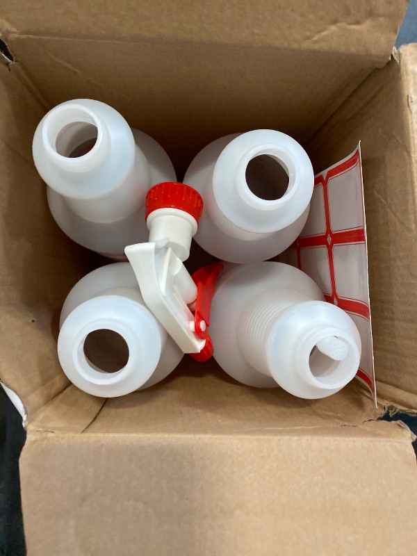 Photo 1 of Uineko Plastic Spray Bottle (4 Pack, 24 Oz, All-Purpose) Heavy Duty Spraying Bottles Leak Proof Mist Empty Water Bottle for Cleaning Solution Planting Pet with Adjustable Nozzle and Measurements