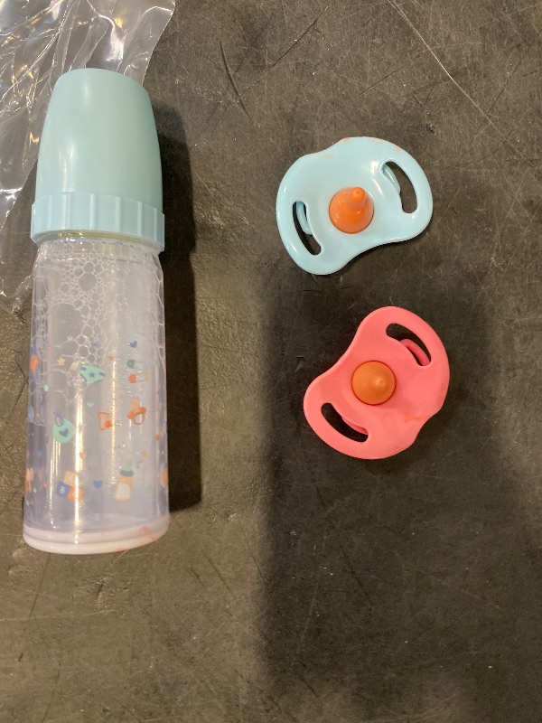 Photo 1 of JOYIN Doll Magic Bottle 1 Disappearing Magic Milk and 2 Toy Pacifiers Baby Doll Accessories Feeding Set Stuff for Girls Christmas Birthday Gift