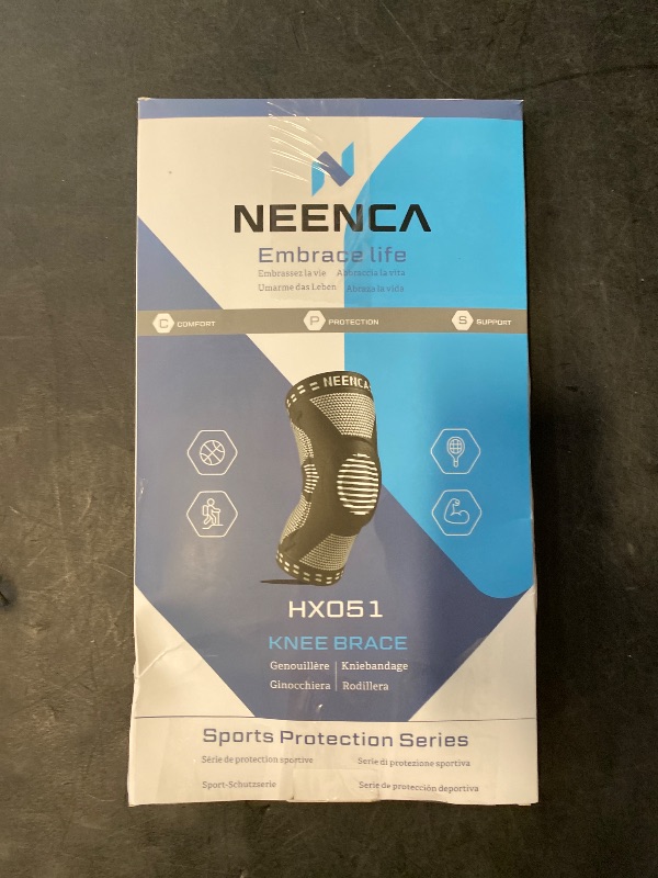 Photo 1 of NEENCA Professional Knee Brace for Pain Relief, Medical Knee Support with Patella Pad & Side Stabilizers, Compression Knee Sleeve for Meniscus Tear, ACL, Joint Pain, Runner, Workout - FSA/HSA Eligible