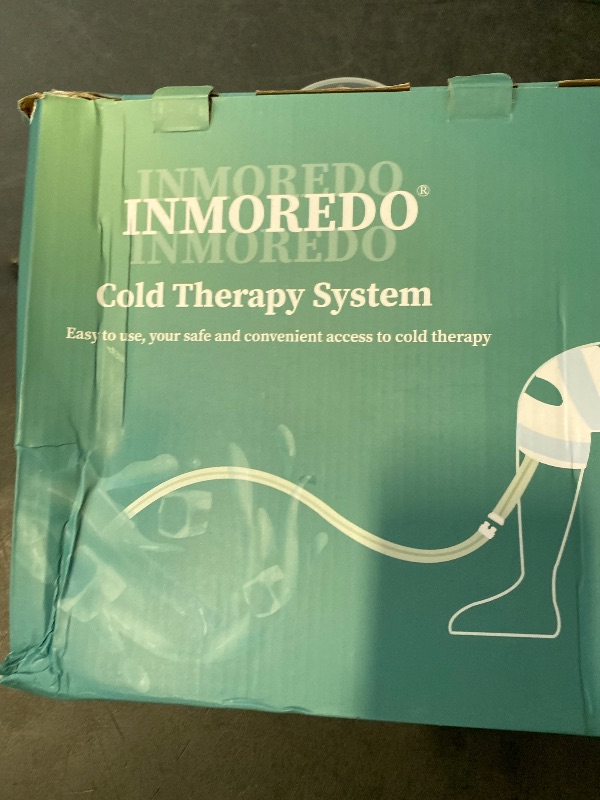Photo 1 of Inmoredo Cold Therapy System Ice Machine System for ACL Knee Surgery Recovery - Quiet Pump, Flexible Kit, Portable, Knee Ice Machine, Ideal for Sports Injuries, Pains, Strain & Stiffness, Sprain