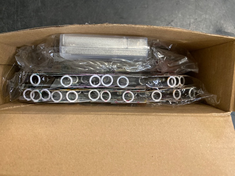 Photo 1 of Blosssound 20 ft Eid Ramadan String Light - 40 LEDs Moon Star Decoration - Indoor Outdoor Window Lights for Eid Mubarak Party Home Decor