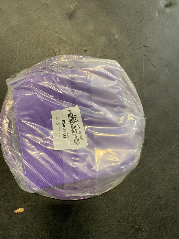 Photo 1 of Ruisita 48 Pieces Dark Purple Party Supplies Solid Dark Purple Tableware Including 7 Inch and 9 Inch Paper Dinner Plates 2 Ply Napkins for Wedding, Birthday Party, Picnic, Barbecue (Serves 16)