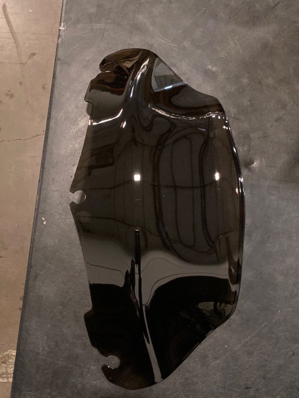 Photo 1 of 9 IN Wave Windshield Windscreen for Harley Electra Touring Street FLHT FLHTC FLHX Tri Glide Electra Glide Street Ultra Limited 2014 - 2022 Black Motorcycle Front Wind Shield