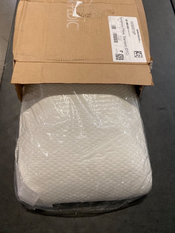Photo 1 of Tempur-Pedic Memory Foam Symphony Pillow Luxury Soft Feel, Standard, White