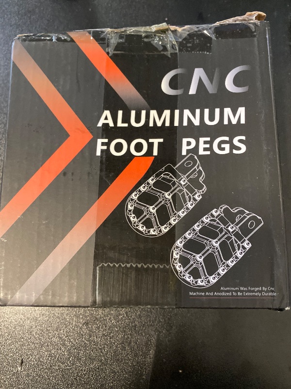Photo 1 of AnXin Foot Pegs Motorcycle Universal CNC Footpeg for CRF XR CR 50-125cc CT200U Mini Bike SSR Apollo RFZ TaoTao Lifan Kayo Coolster Pit Bike - Black