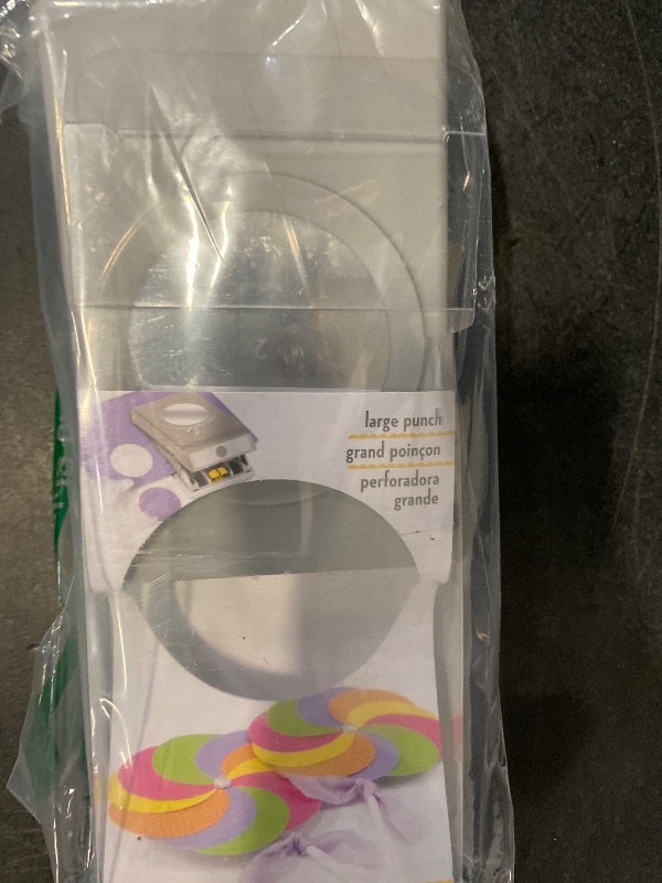 Photo 1 of EK Tools 2-inch Metal Paper Punch, Multicolor, Create Precise Circles for Handmade Cards, Scrapbooking, Gift Tags, Invitations, Decorations and More