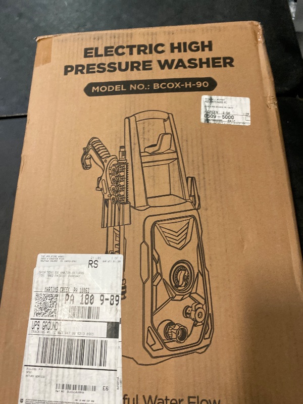 Photo 1 of Electric Pressure Washer, Foam Cannon, 4 Different Pressure Tips, Power Washer, 3800 PSI 2.4 GPM