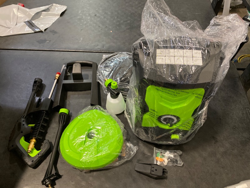 Photo 1 of Electric Pressure Washer, Foam Cannon, 4 Different Pressure Tips, Power Washer, 3800 PSI 2.4 GPM