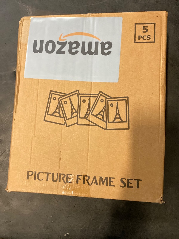 Photo 1 of upsimples Certificate Frame with High Definition Glass, 8.5 by 11 Picture Diploma Document Frames for Wall and Tabletop, Brown 5 Pack