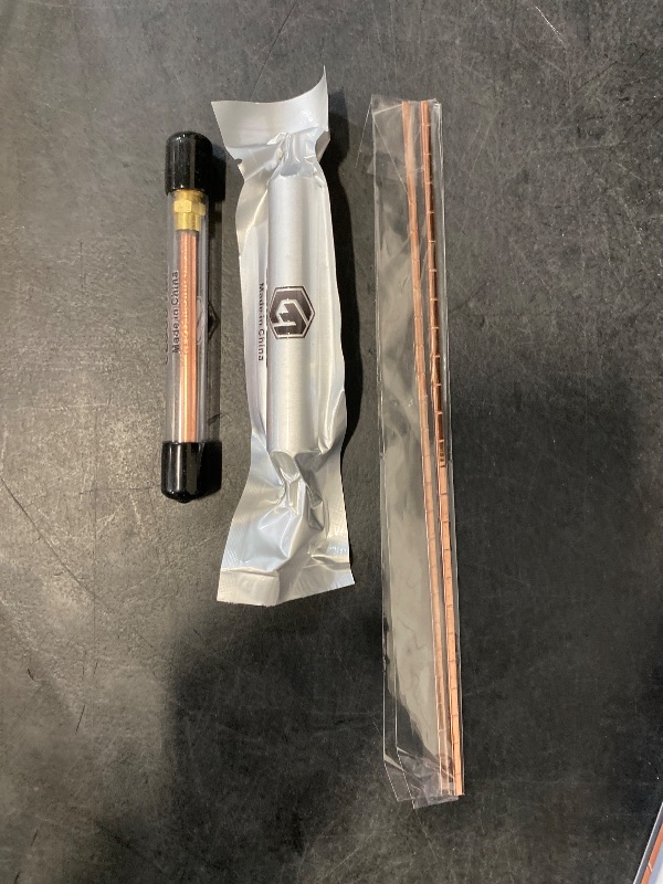 Photo 1 of Refrigerator Filter Dryer with Access/Service Valve  Phosphor Copper Welding Rod 3-In-1 Tool Kit Hvac 1/4”for Refrigeration Air Conditioner Repair