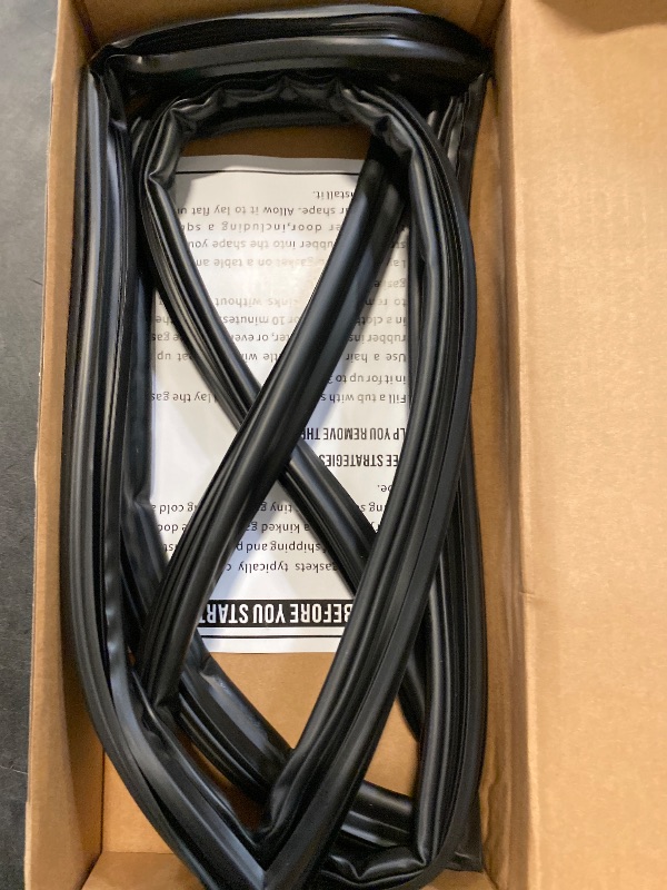 Photo 1 of Upgraded W10436252 Freezer Door Gasket Compatible with Amana, Maytag, Jenn Air, Kenmore, Kitchen Aid, Whirlpool Refrigerator Freezer Door Gasket Seal, 34.26"x 22.84" Freezer Door Seal Replacement