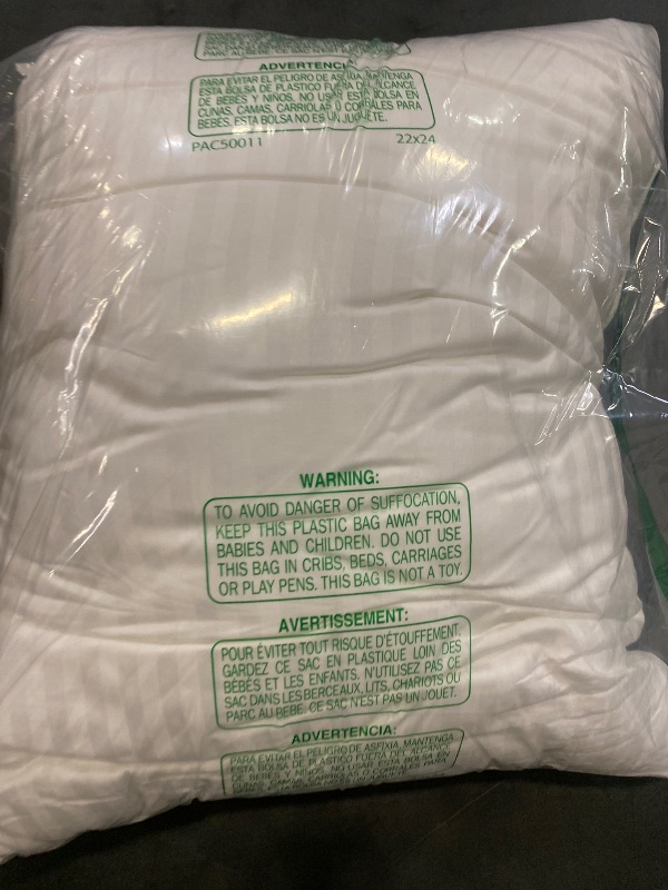 Photo 1 of Beckham Hotel Collection Bed Pillows Standard/Queen Size Set of 2 - Original Down Alternative Pillow for Sleeping - Bedding for Back, Stomach or Side Sleepers