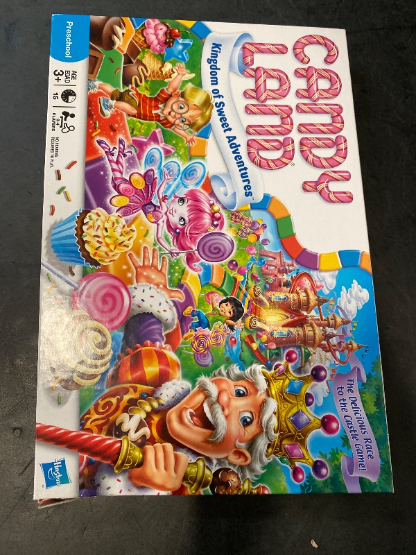 Photo 1 of Hasbro Gaming Candy Land Kingdom of Sweet Adventures Board Game for Kids, Ages 3 & Up (Amazon Exclusive)