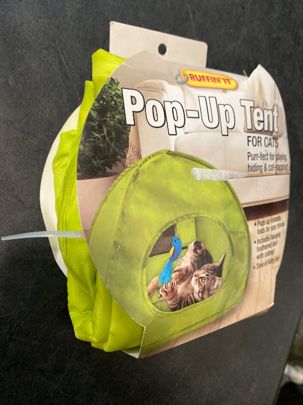 Photo 1 of Ruffin' It Cat Pop Up Tent, Color Will Vary