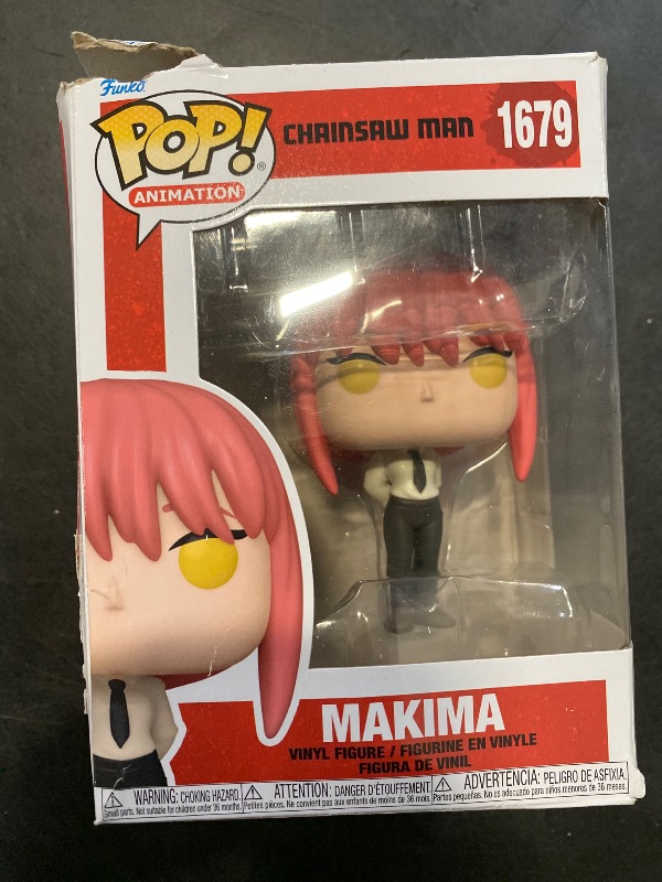 Photo 1 of Funko POP! Animation: CSM - Makima - Chainsaw Man - Collectable Vinyl Figure - Gift Idea - Official Merchandise - for Kids & Adults - Anime Fans - Model Figure for Collectors and Display