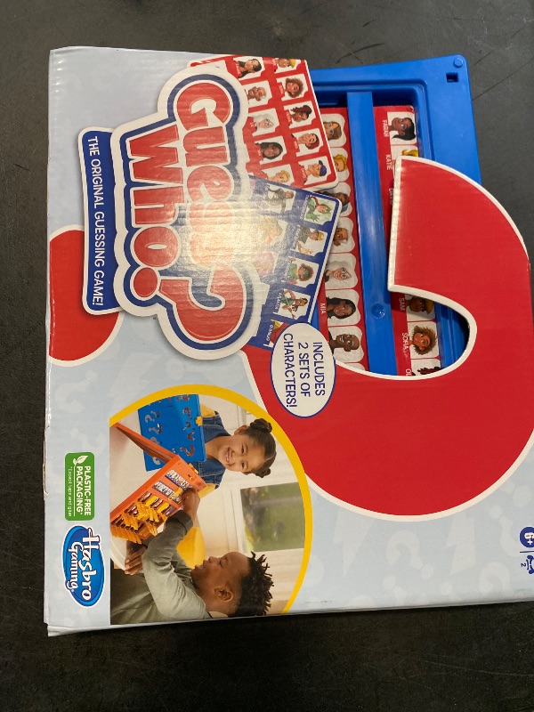 Photo 1 of Hasbro Gaming Guess Who? Original,Easy to Load Frame,Double-Sided Character Sheet,2 Player Board Games for Kids,Guessing Games for Families,Ages 6 and Up