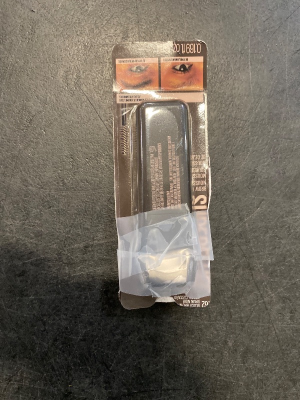 Photo 1 of Maybelline Superfluff Volumizing Brow Mousse, All Day Tinted Brow Gel For Soft Full Brows, Black Brown, 1 Count