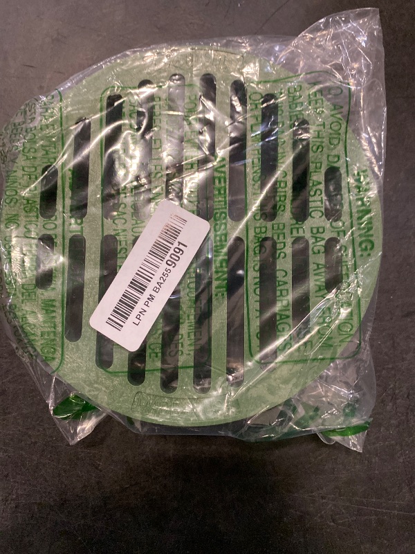 Photo 1 of Premium USA Made 6" Inch GREEN Outdoor Round Flat Drain Grate Cover - Fits 6" Inch Sewer & Drain Pipe/Fittings, Also Fits Triple Wall Pipe & Corrugated Landscape Pipe 6" (GREEN)