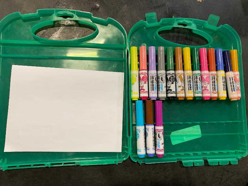 Photo 1 of Crayola Pip-Squeaks Washable Marker Set (65ct), Coloring Set, Art Supplies for Kids, Drawing Kit, Kids Travel Activity, Craft Essentials, 4+