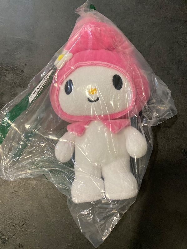 Photo 1 of GUND Sanrio Hello Kitty My Melody Plush, Premium Stuffed Animal for Ages 1 and Up, 9.5”, Pink/White