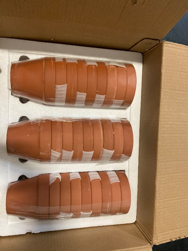 Photo 1 of 26 Pack 4" Terracotta Planter Pots - Clay Ceramic Cactus & Succulent Flower Garden Pots (26)