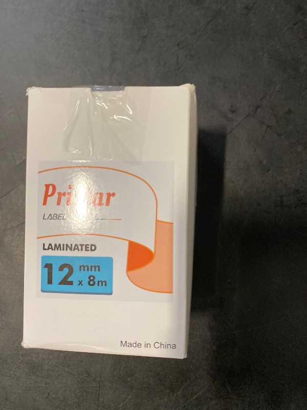 Photo 1 of 10-Pack Compatible with Brother P Touch Label Tape, 12mm 0.47 Inch Laminated White TZe-231 Tze231 TZ Tape Replacement for Brother PTouch D410 D220 D210 H110 H100 H105 PT-2040c Label Maker Tape
