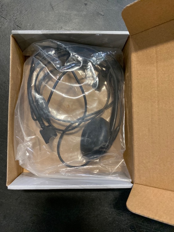Photo 1 of SAMCOM HSK01 Walkie Talkie 2 Pin Plug Headset with Boom Mic, Lightweight Two Way Radios Headphone, Compatible with Baofeng Retevis Kenwood Radio (Adjustable Headband, Noise-Canceling, 1 Pcs)