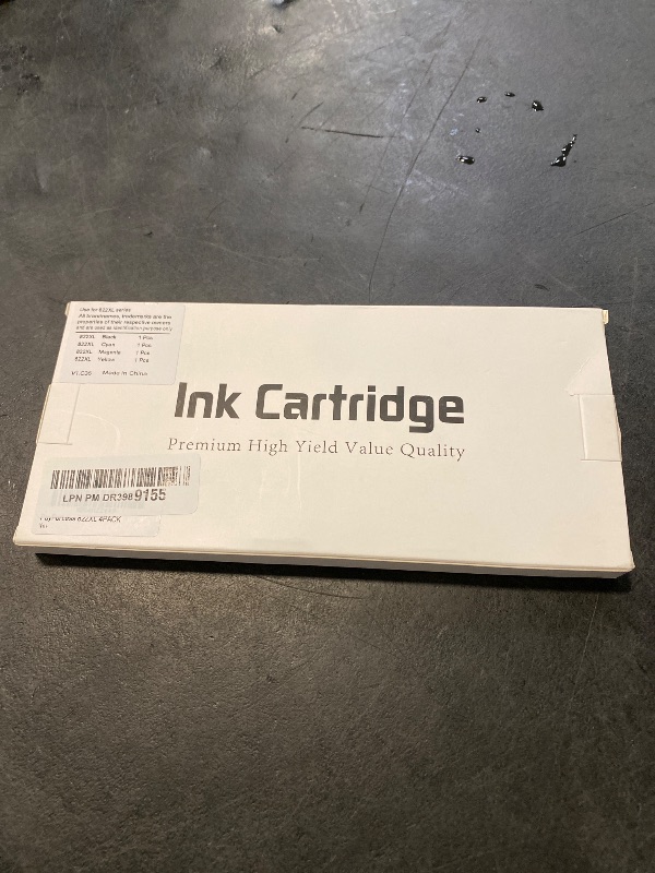 Photo 1 of 822XL Remanufactured for Epson 822 Ink Cartridges for 822XL T822 for Workforce Pro WF-3820 WF-3823 WF-4820 WF-4830 WF-4833 WF-4834 Printer 4 Pack 1 Black 1 Cyan 1 Magenta 1 Yellow