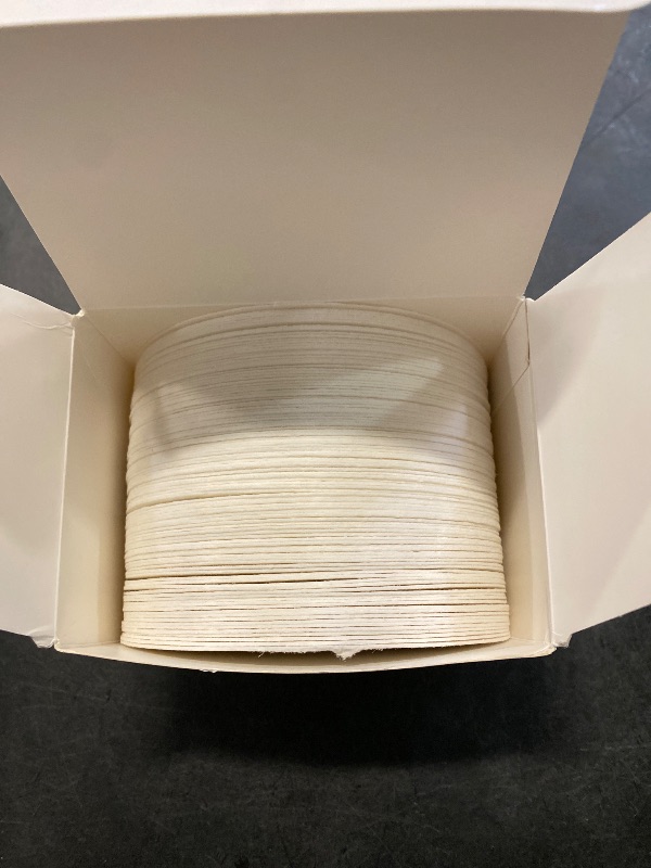 Photo 1 of 100 Sheets Round Microwave Kiln Papers 4.7 Inch Ceramic Fiber Paper Insulation Ceramic Fiber Blanket for Glass Fusing DIY Crafts Supplies