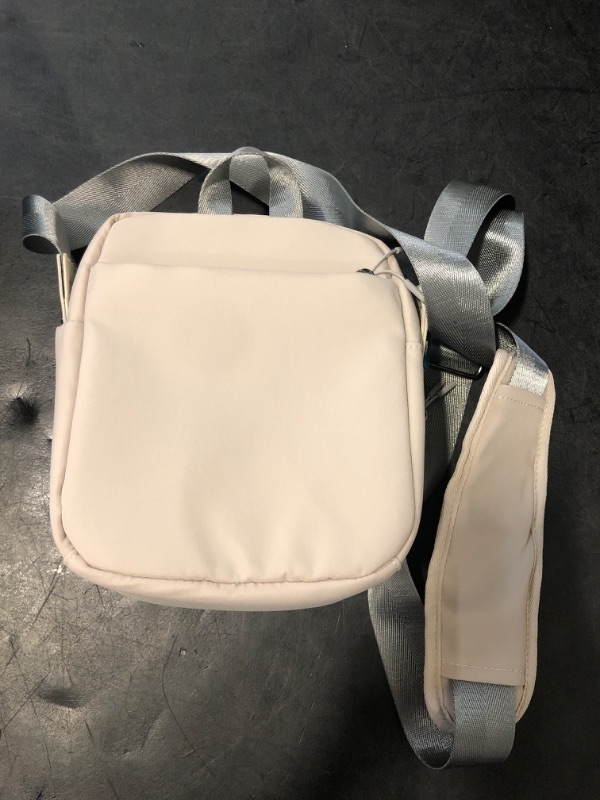 Photo 1 of Cwatcun Camera Bag?SLR DSLR Canvas Sling Bag Small Compact Camera Shoulder Bag Crossbody Camera Case photography Purse for Canon Nikon Sony Fuji Mirrorless Cameras, White