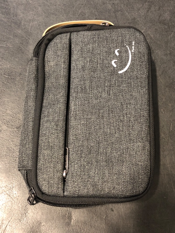 Photo 1 of Travelkin Cord Organizer Travel, Electronic Organizer Travel Case, Cable Organizer Bag For Cords,Chargers Phone, Sd Card,Usbs (Black)