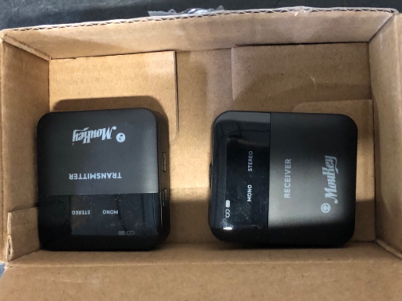 Photo 1 of Moukey Wireless in Ear Monitor System, Stereo IEM System 2.4G Wireless with Transmitter Beltpack Receiver, Automatic Pairing in Ear Monitoring for Band Rehearsal, Live Performance, Studio (EP-1)