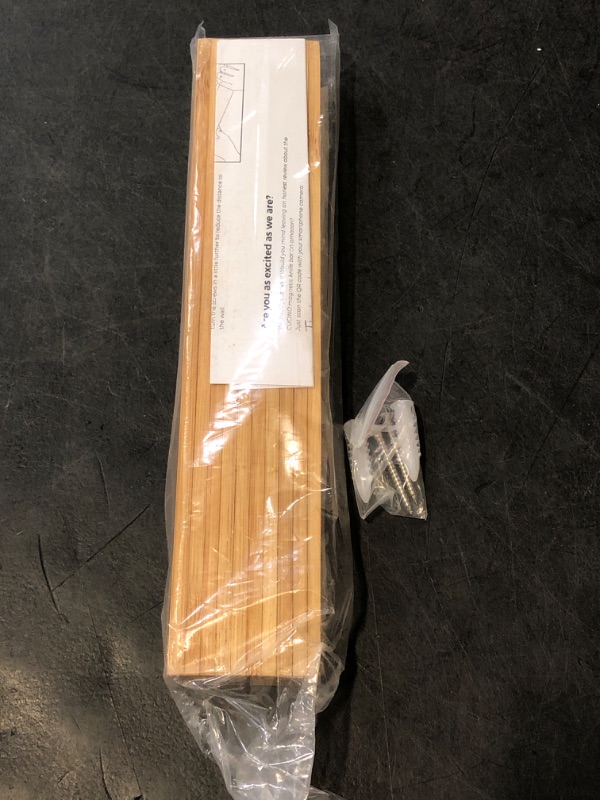 Photo 1 of CUCINO Magnetic Knife Holder for Wall 10" No Drilling incl. Self Adhesive Tape - Extra strong Knife Holder - Awarded Knife Magnetic Strip - Made of Bamboo