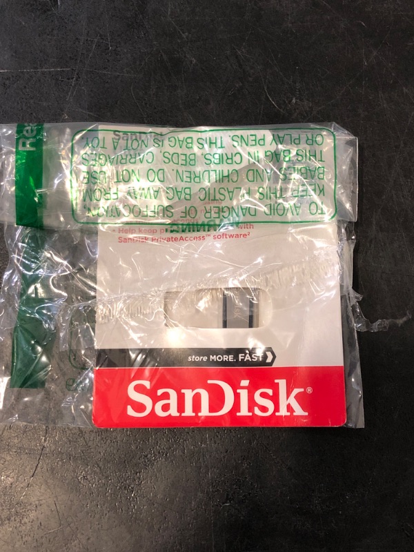 Photo 1 of SanDisk 128GB Ultra Flair USB 3.0 Flash Drive - SDCZ73-128G-G46, black
