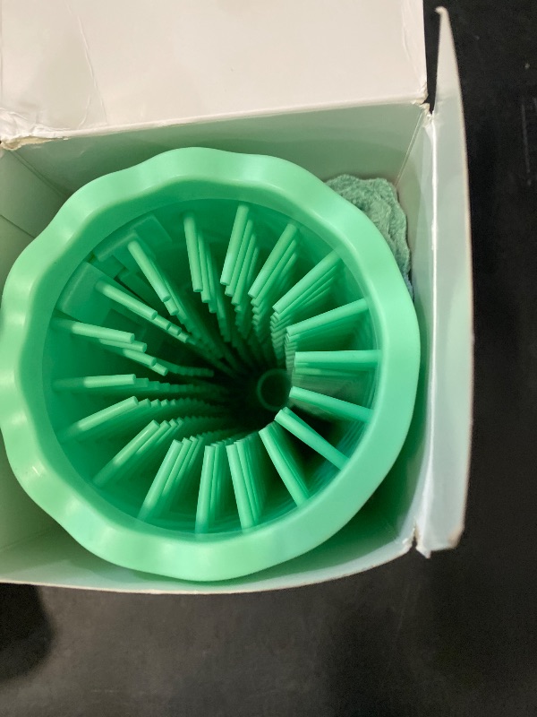 Photo 1 of Dog Paw Cleaner, Washer, Muddy Pet Foot Cleaner for Small Medium Large Breed Dogs/Cats (with 3 absorbent towel) (Light Green, Large)