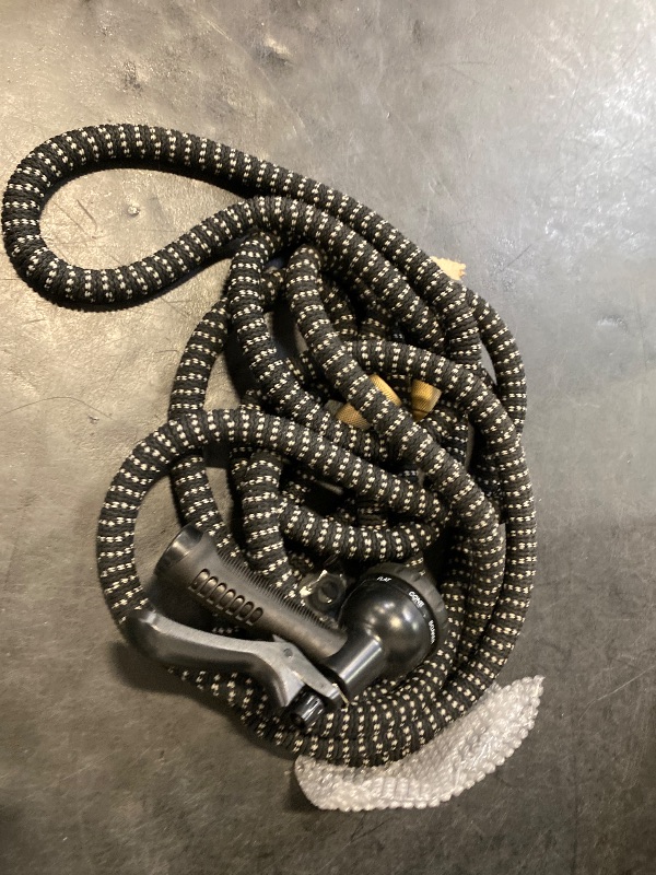 Photo 1 of Garden Hose 50ft, Non-Expanding Water Hose Ultra Lightweight, Kink-Free, Sturdy, Flexible, Abrasion Resistant Hose for Yard, Lawn, Outdoor, Marine and Camper