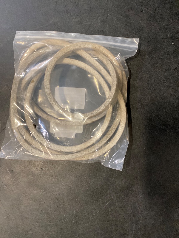 Photo 1 of 46" Mower Deck Belt 1/2" X 105 3/4" Compatible with POULAN Craftsman Husqvarna 405143/532405143/21546607/584453101/ 7133156