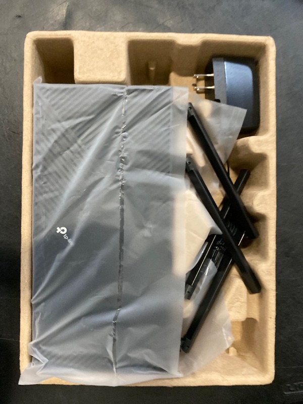 Photo 1 of TP-Link AX1800 WiFi 6 Router V4 (Archer AX21) – Dual Band Wireless Internet, Gigabit, Easy Mesh, Works with Alexa - A Certified for Humans Device