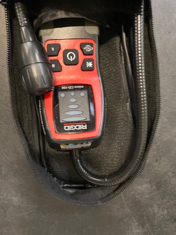 Photo 1 of RIDGID 36163 CD-100 Micro Combustible Gas Handheld Diagnostic Detector with 16" Flexible Probe and Visual, Audible, and Vibration Alarms